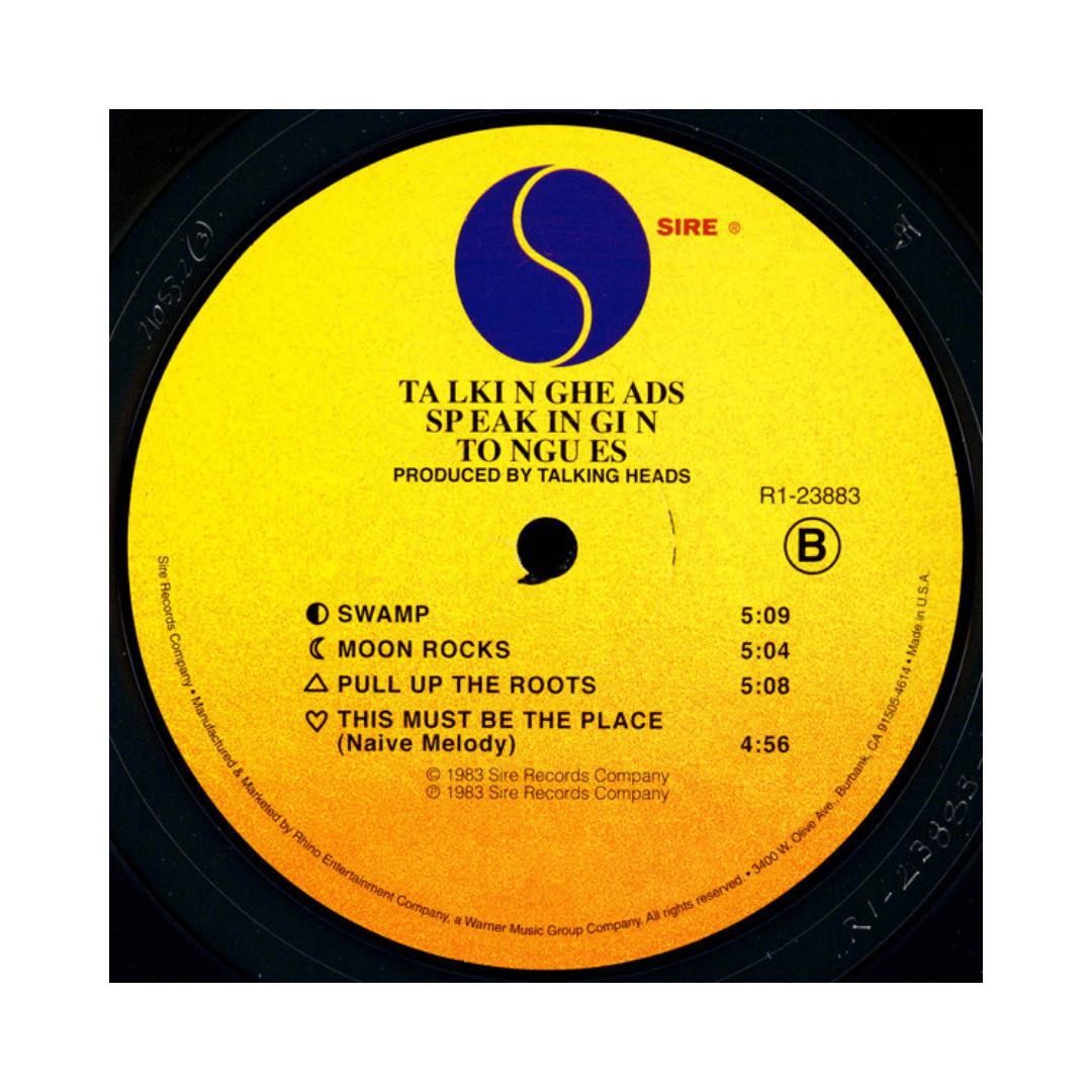 Talking Heads Speaking In Tongues Vinilo5