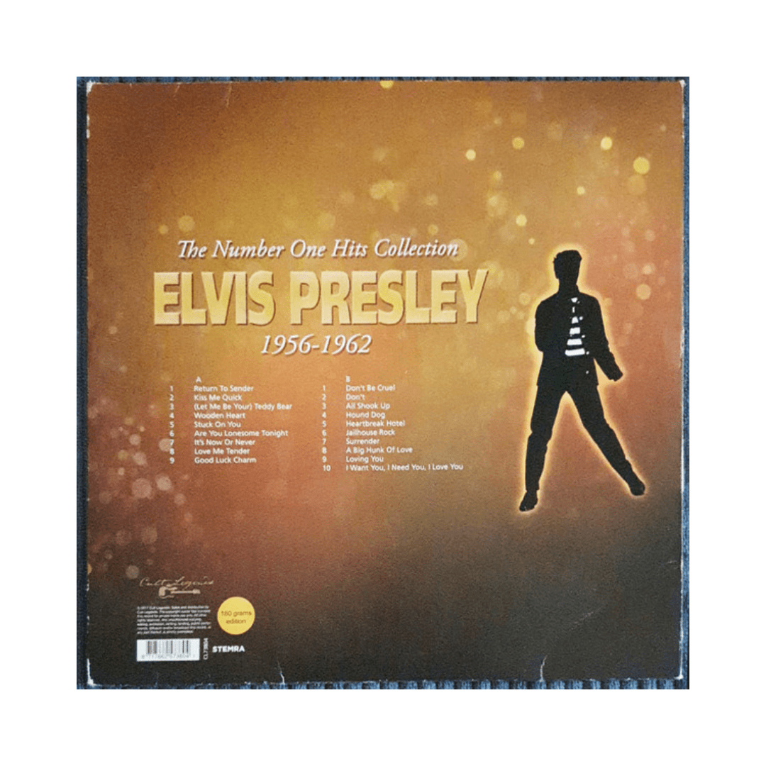 Elvis Presley The Number One Hits Collection Vinilo2
