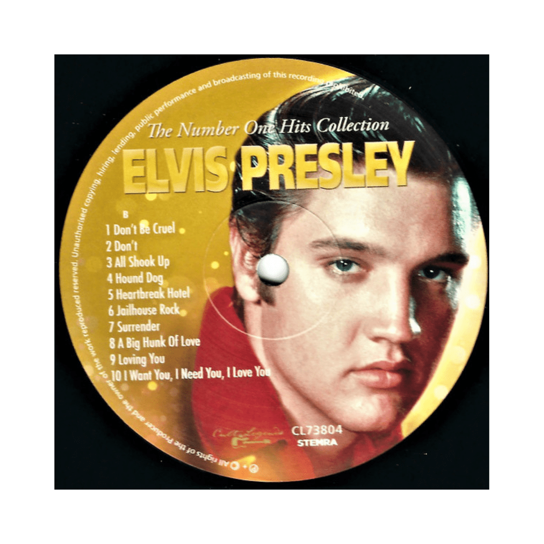 Elvis Presley The Number One Hits Collection Vinilo3