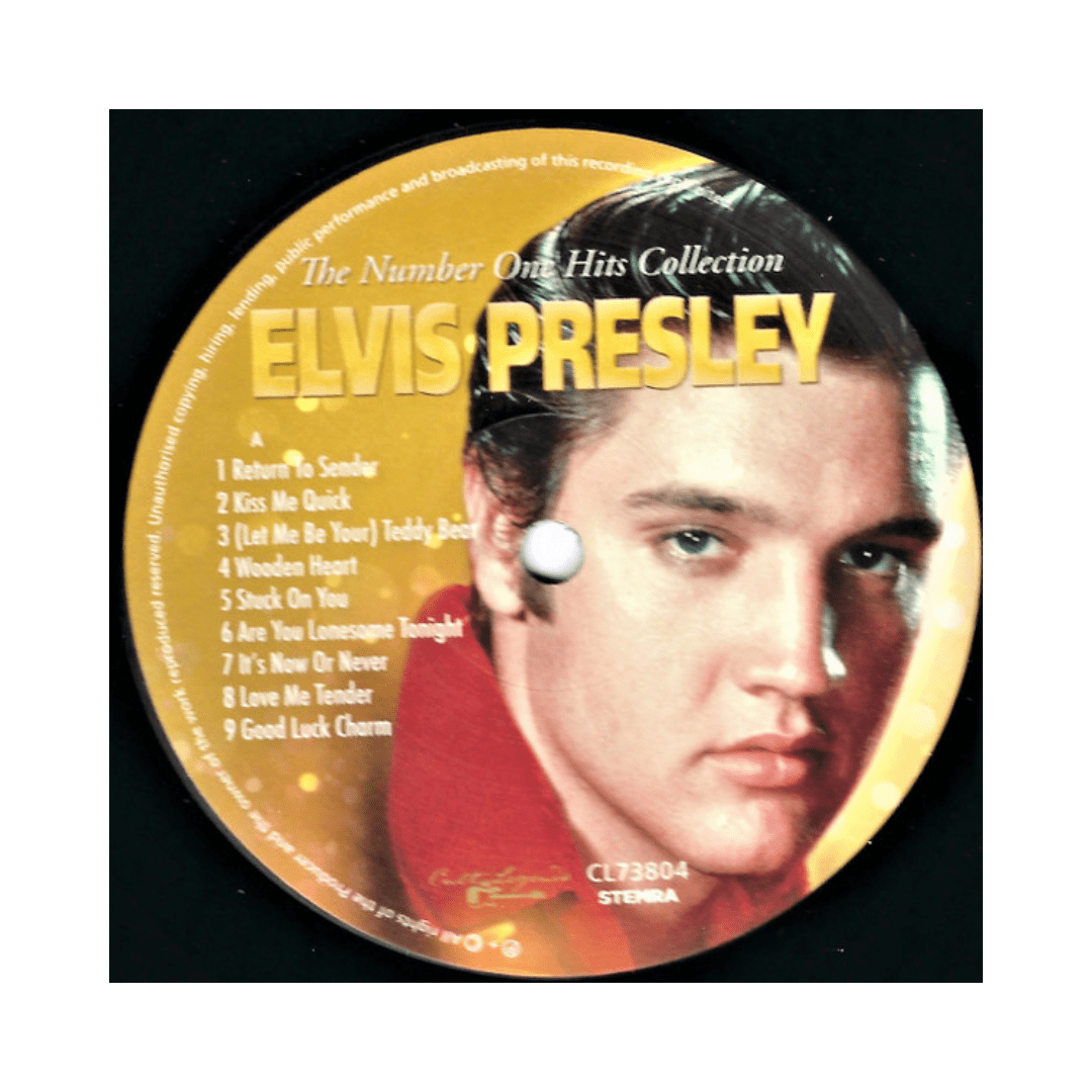 Elvis Presley The Number One Hits Collection Vinilo4