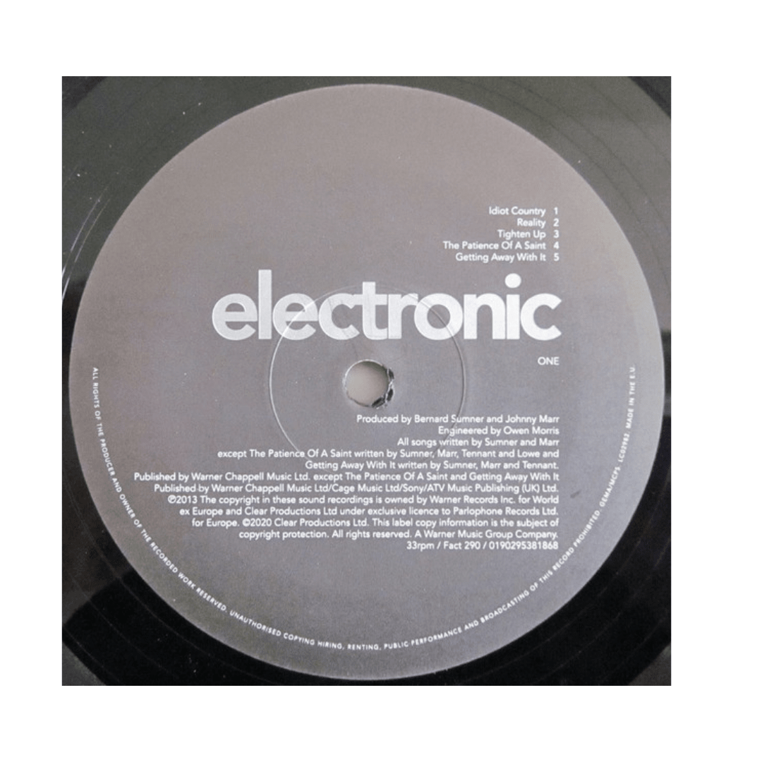 Electronic - Electronic Edición 2020 Vinilo3