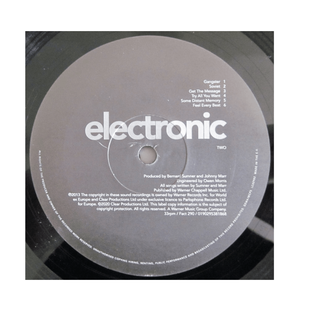 Vinilo Electronic - Electronic Edición 20204