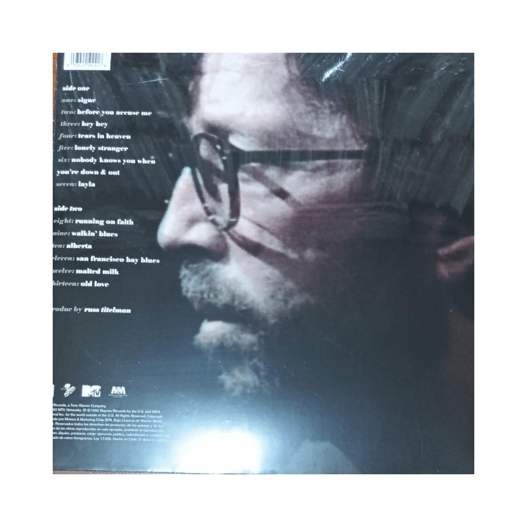 Eric Clapton Unplugged Vinilo2