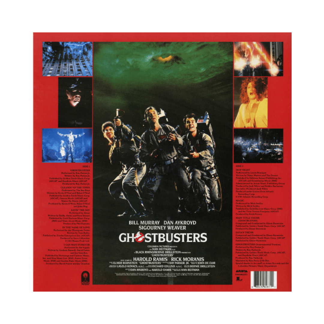 Ghostbusters Original Soundtrack Album Vinilo3