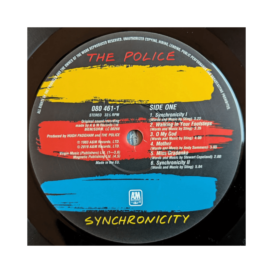 The Police Synchronicity Vinilo4