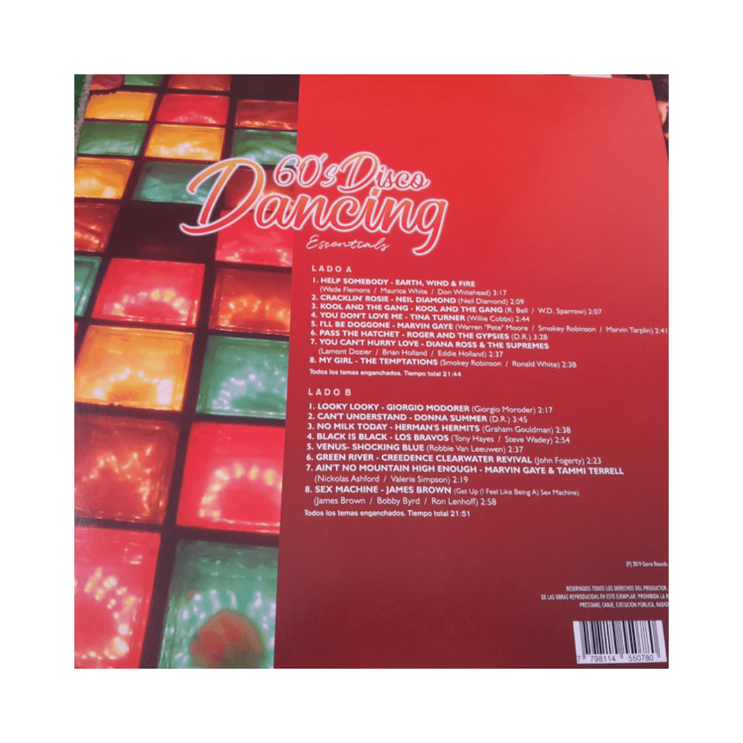 Vinilo 60s Disco Dancing Varios Artistas3