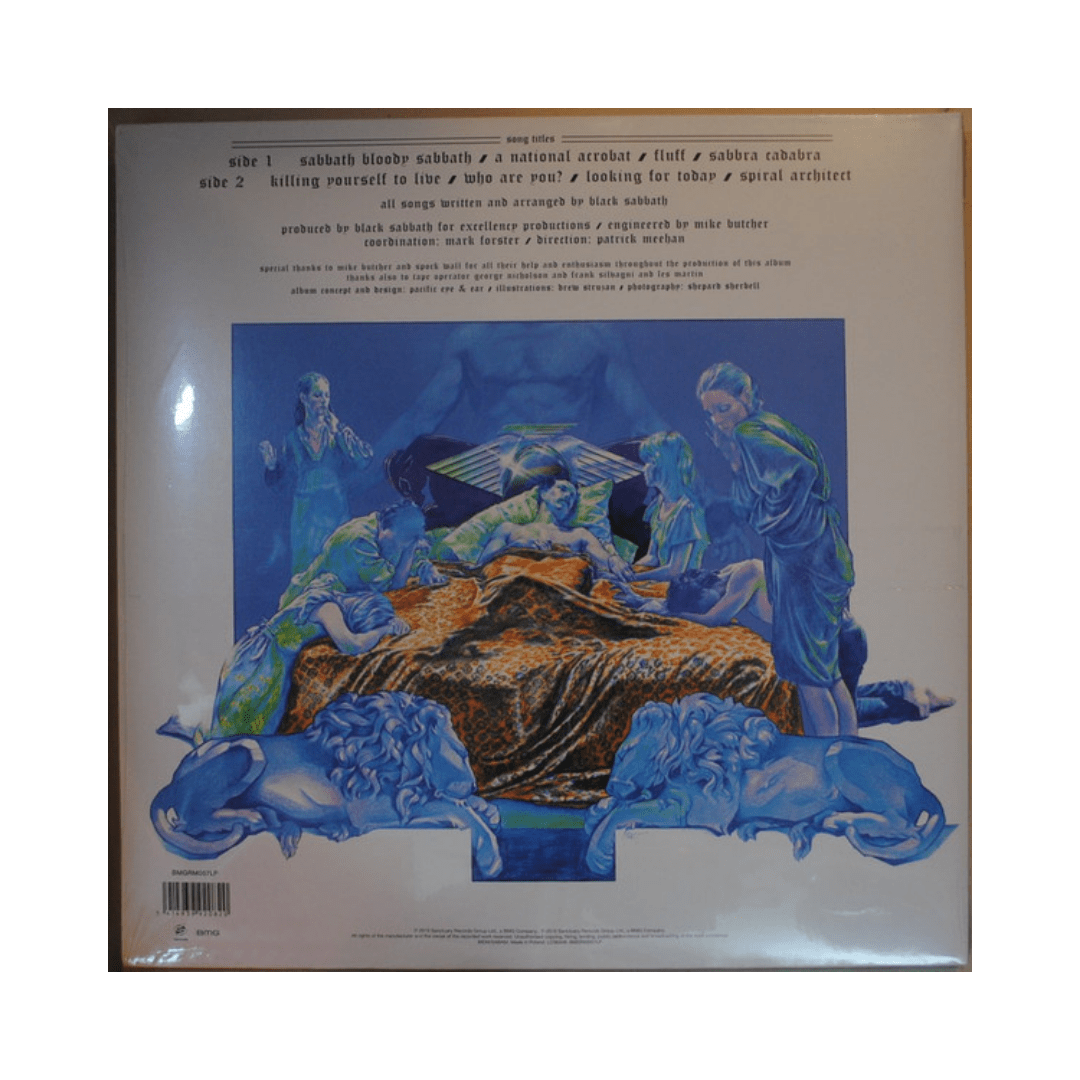 Black Sabbath Sabbath Bloody Sabbath Nuevo Sellado Vinilo2