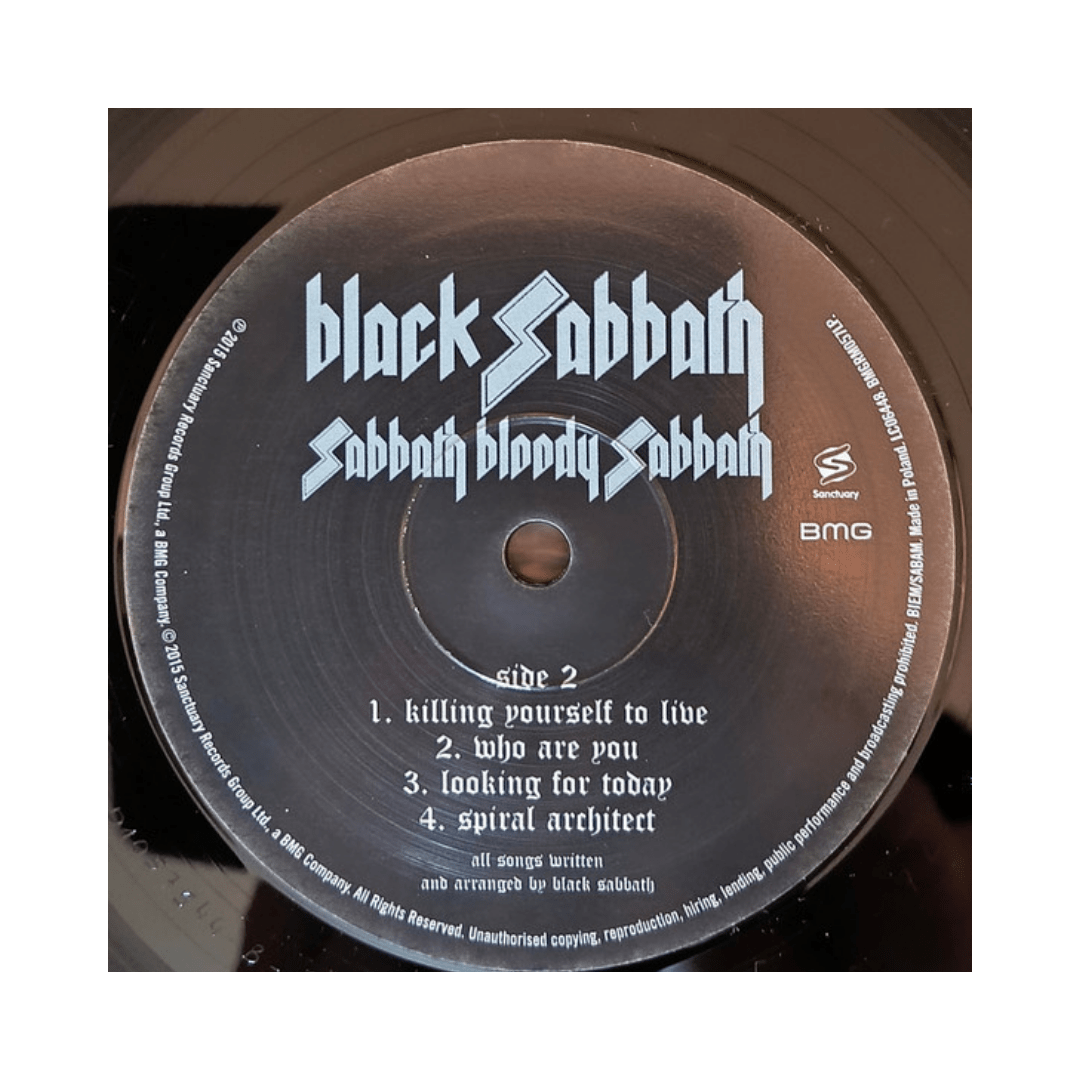 Black Sabbath Sabbath Bloody Sabbath Vinilo4