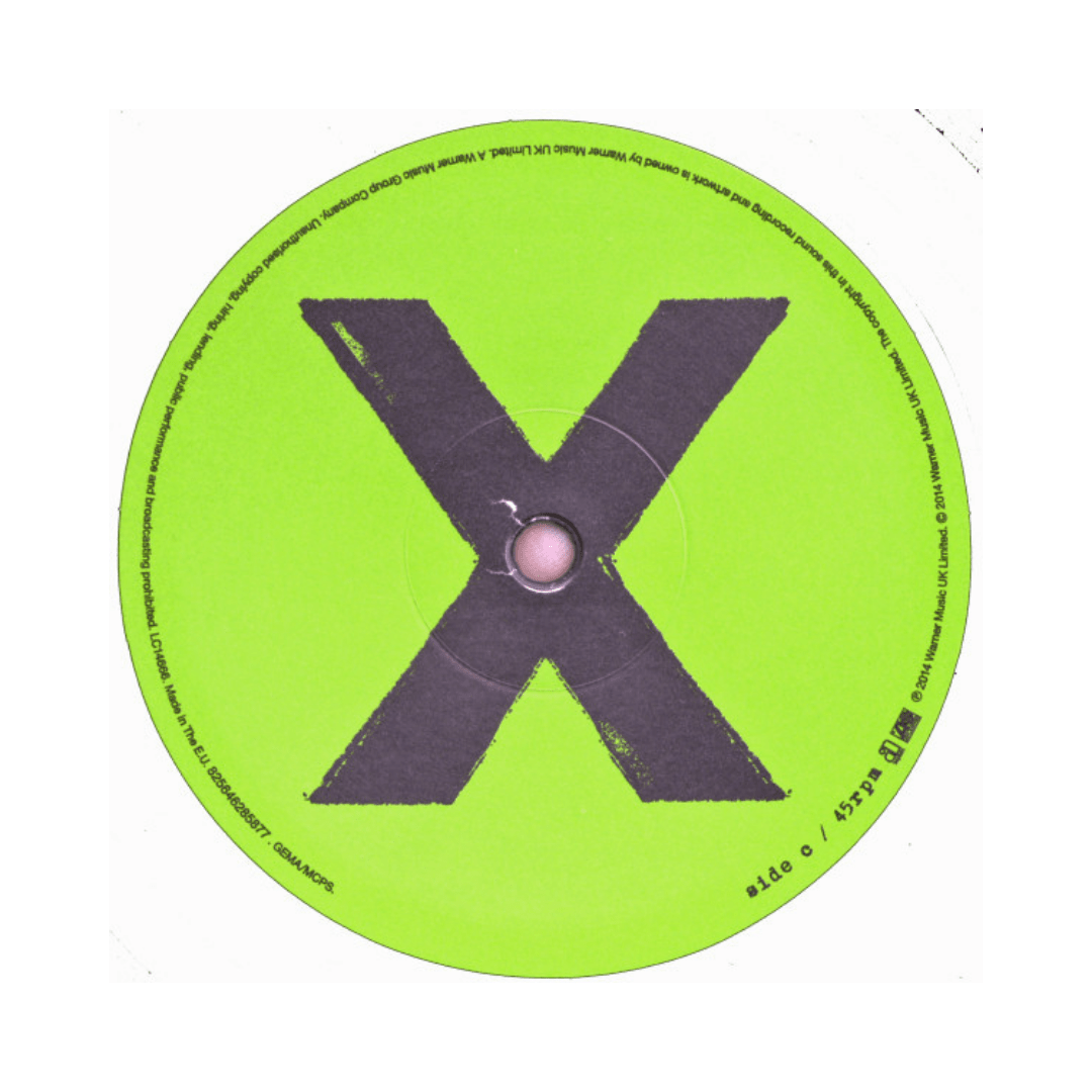 Ed Sheeran X Vinilo5