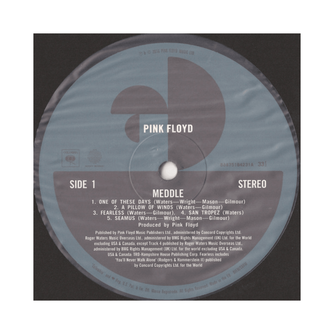 Pink Floyd Meddle Vinilo4