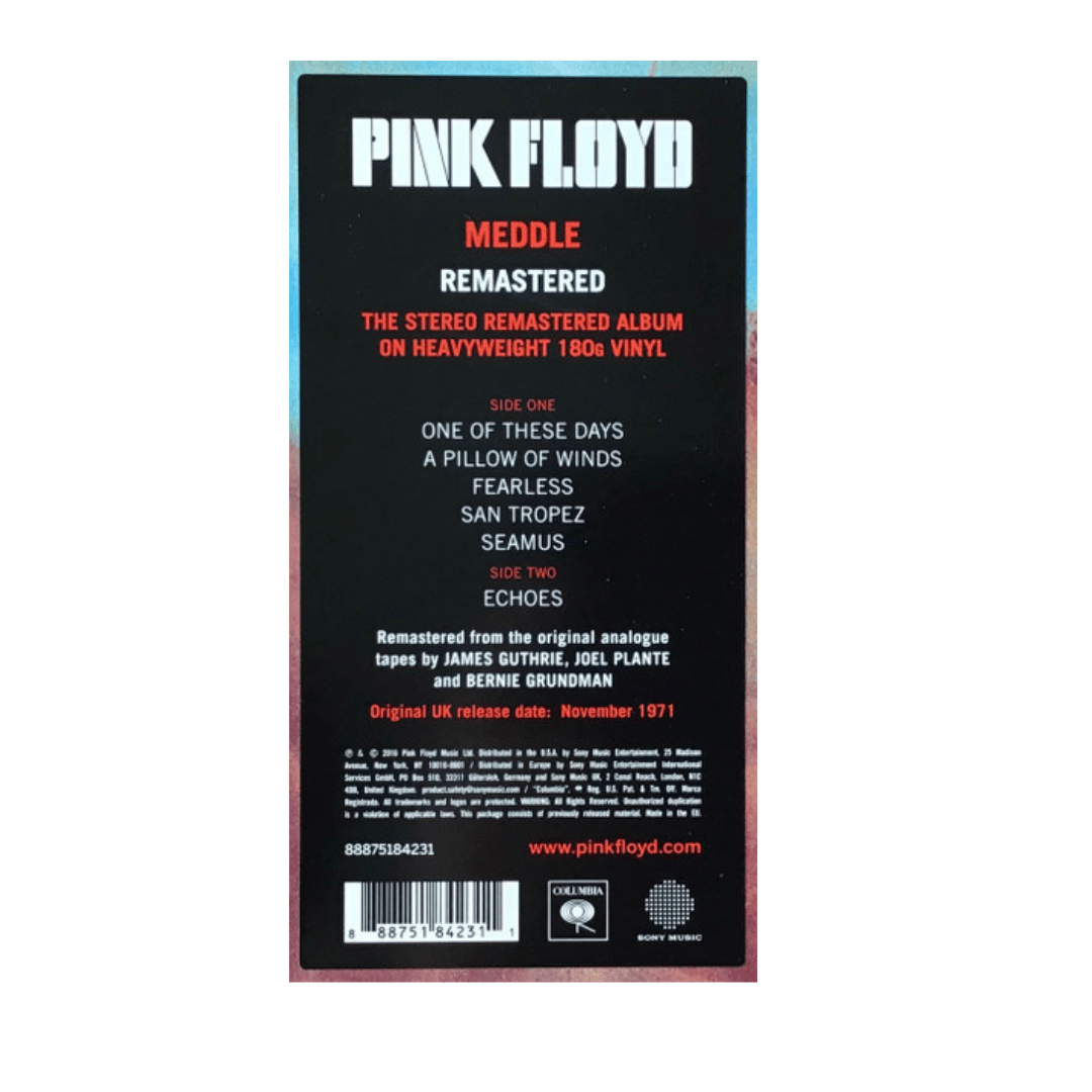 Pink Floyd Meddle Vinilo2