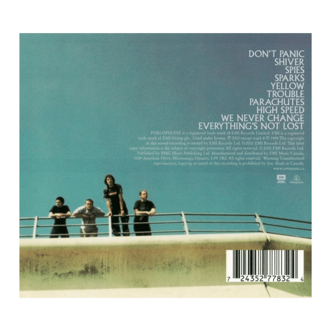 Cd Coldplay Parachutes3