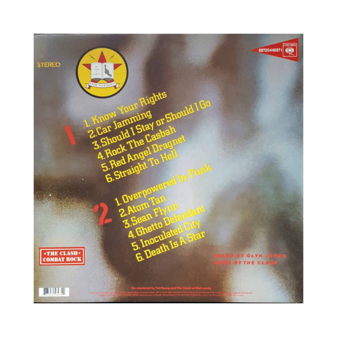 The Clash Combat Rock Vinilo2