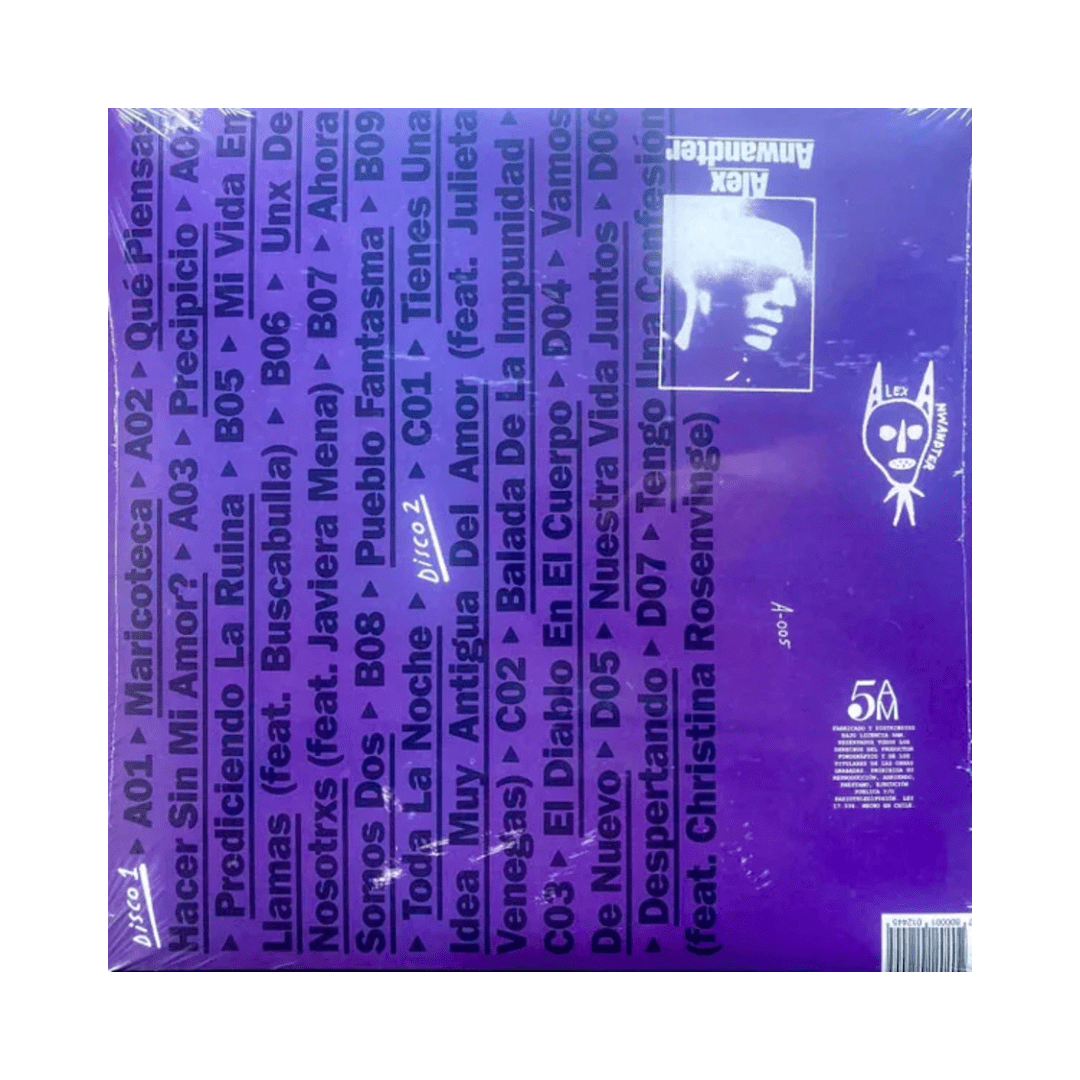 Alex Anwandter El Diablo En El Cuerpo Vinilo2