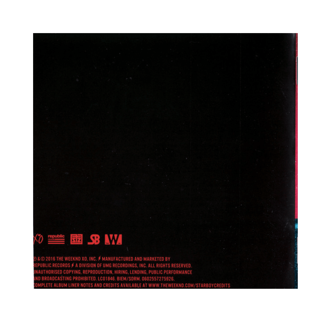 The Weeknd Starboy Cd3