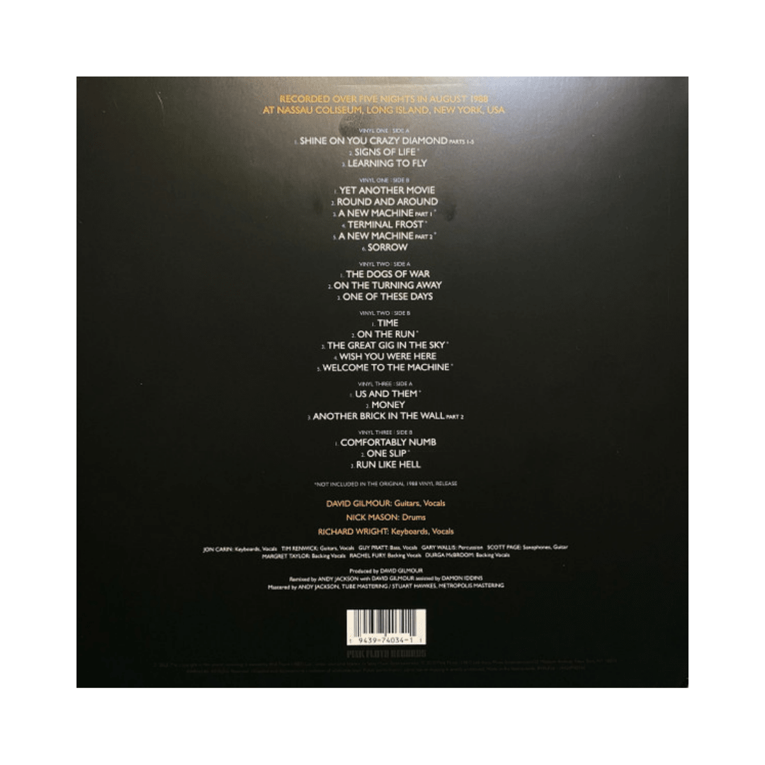 Pink Floyd Delicate Sound Of Thunder Vinilo2