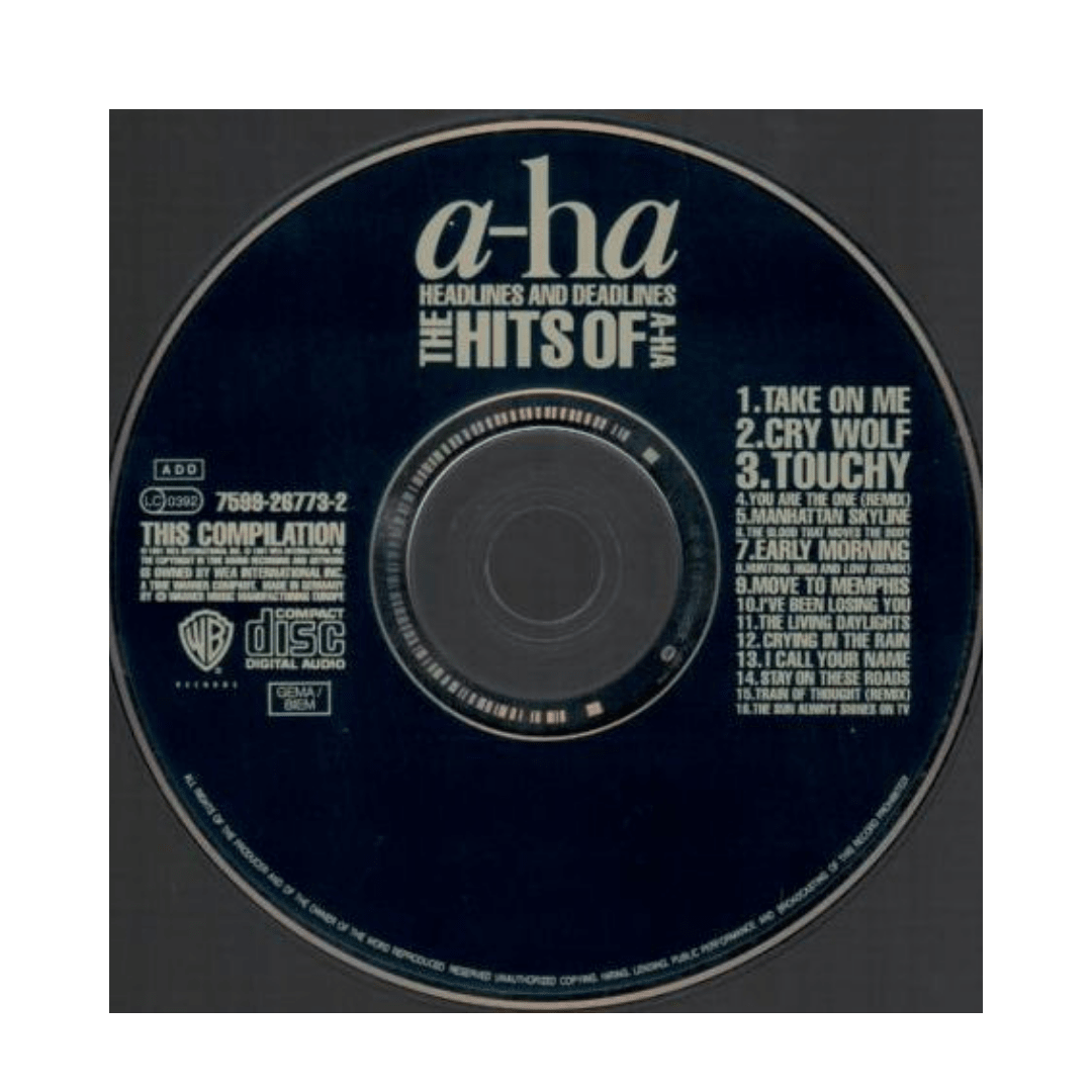 A-ha Headlines And Deadlines (the Hits Of A-ha) Cd3