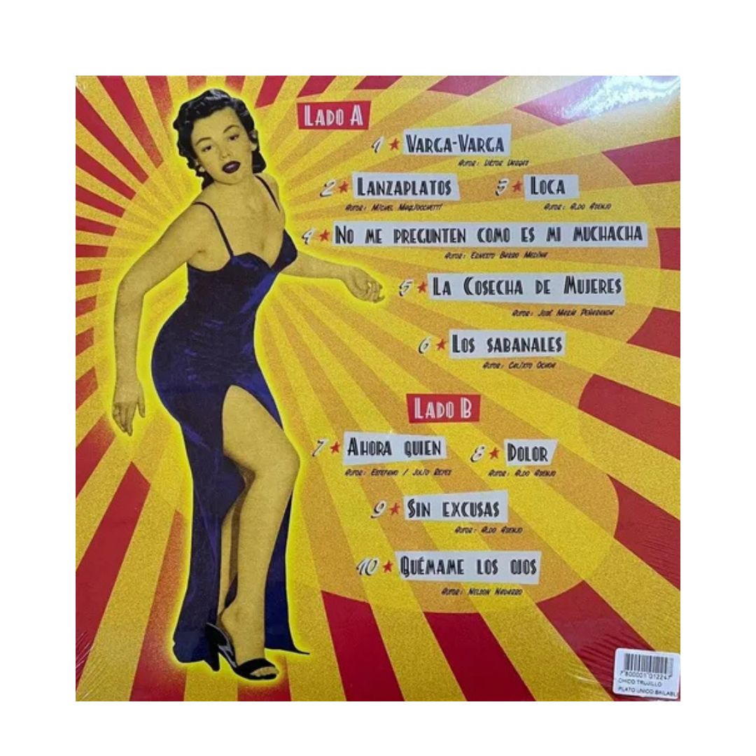 Vinilo Chico Trujillo Plato Único Bailable3