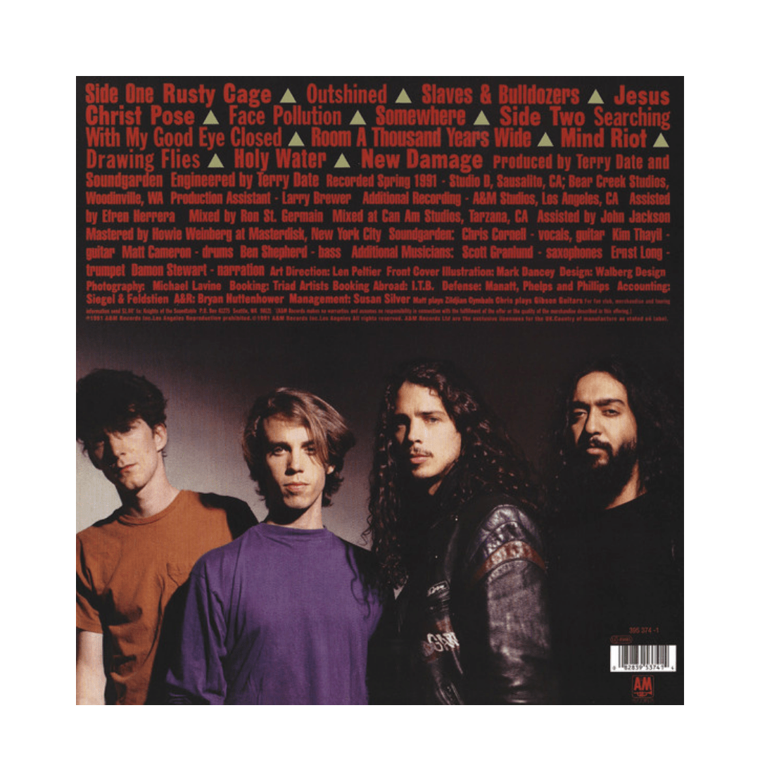 Soundgarden Badmotorfinger Vinilo2