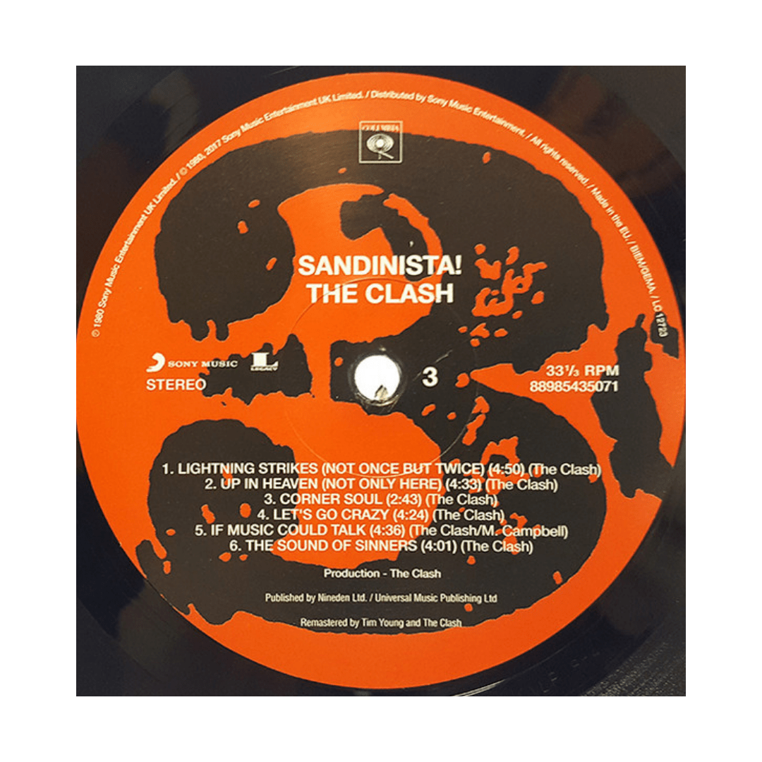 The Clash Sandinista! Vinilo5