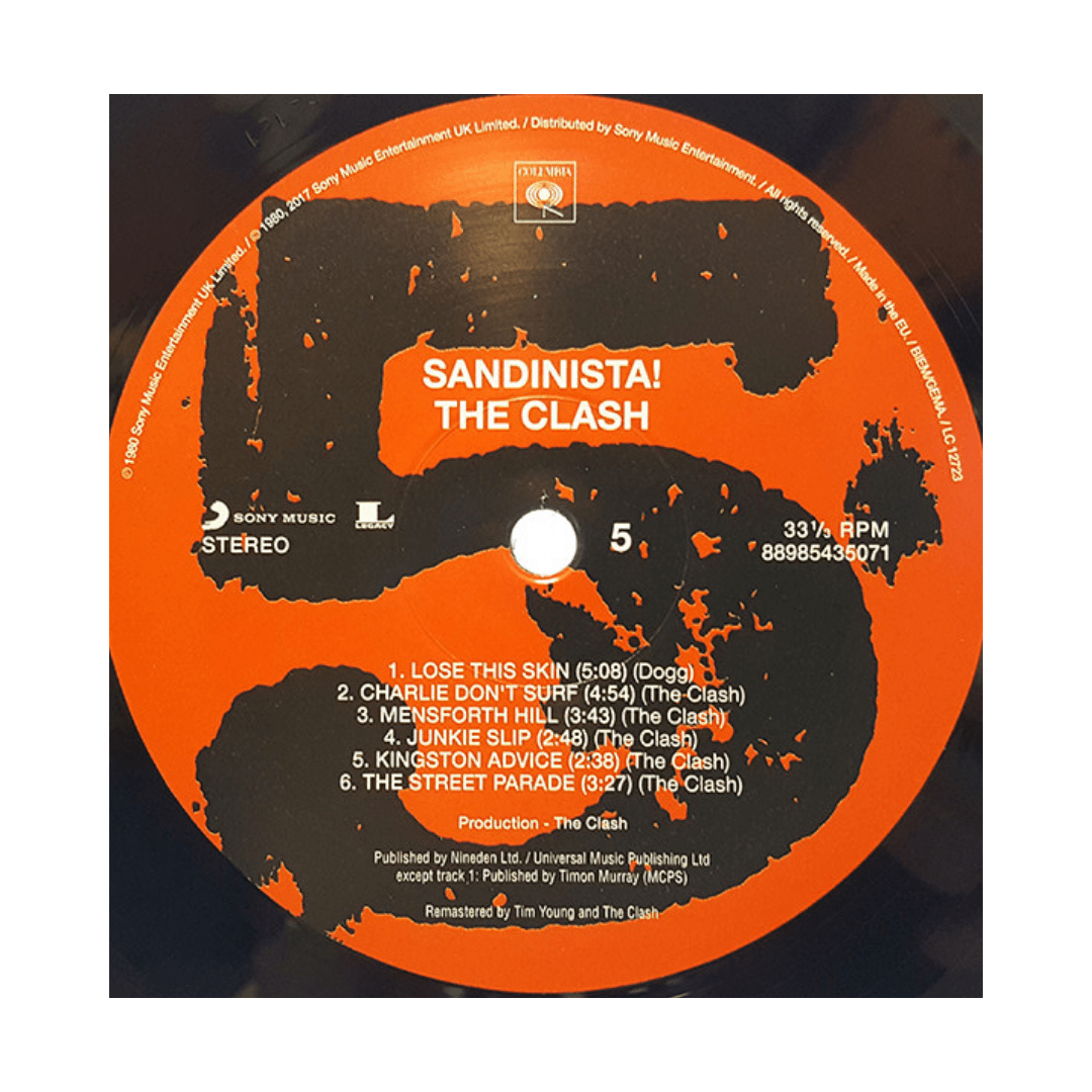 The Clash Sandinista! Vinilo7