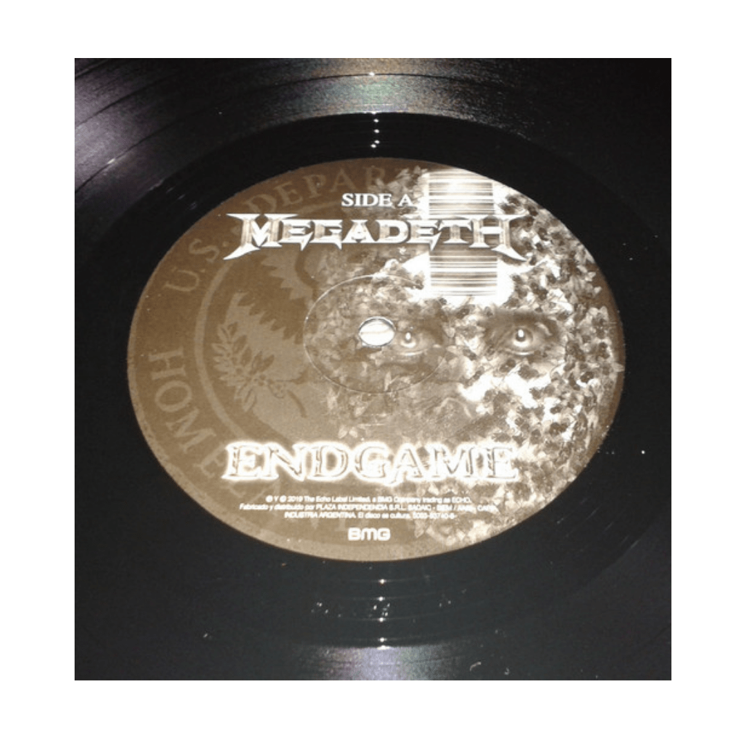 Megadeth Endgame Vinilo3