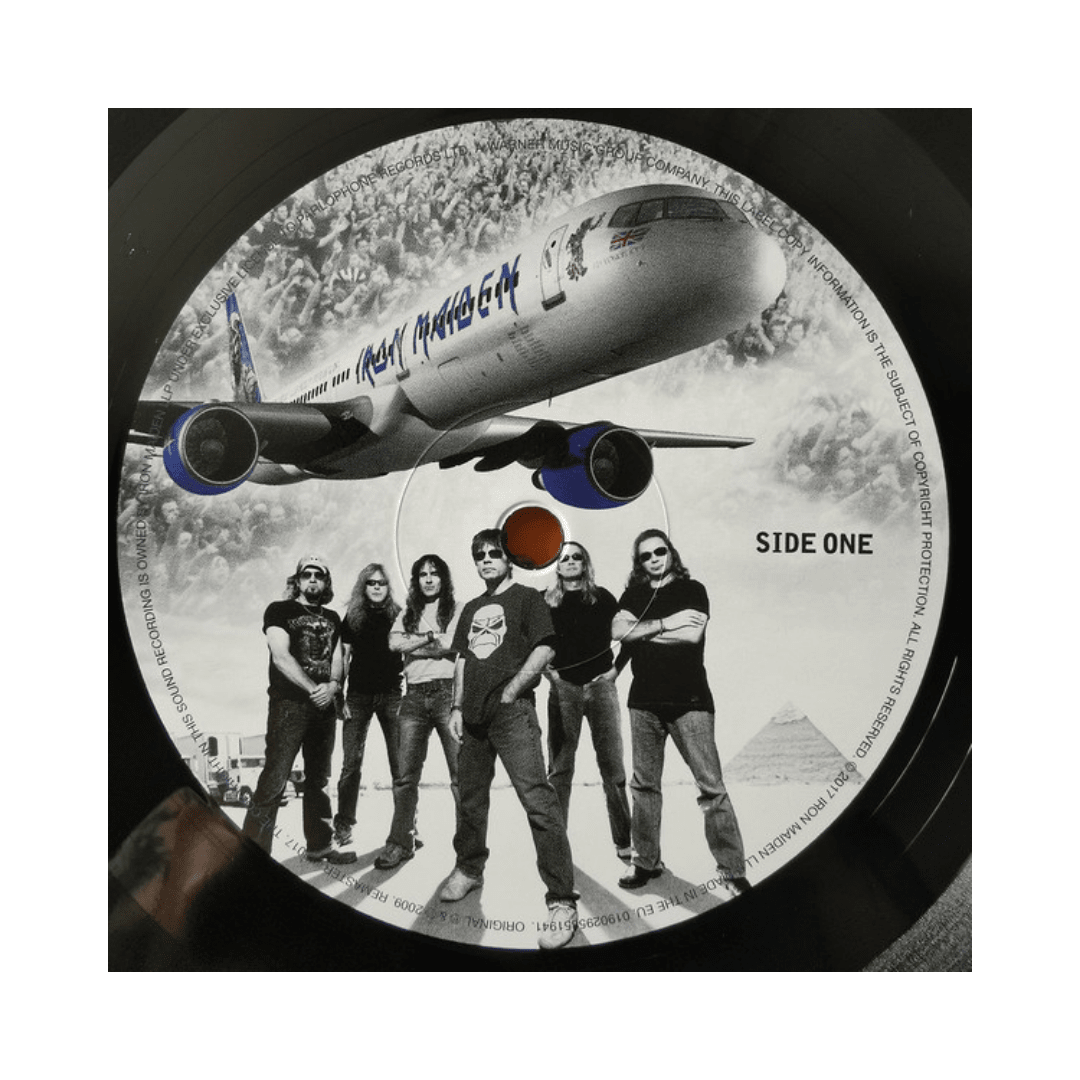 Iron Maiden Flight 666 Vinilo3