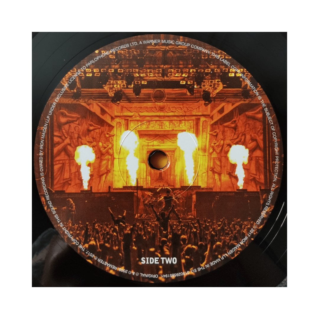 Iron Maiden Flight 666 Vinilo4