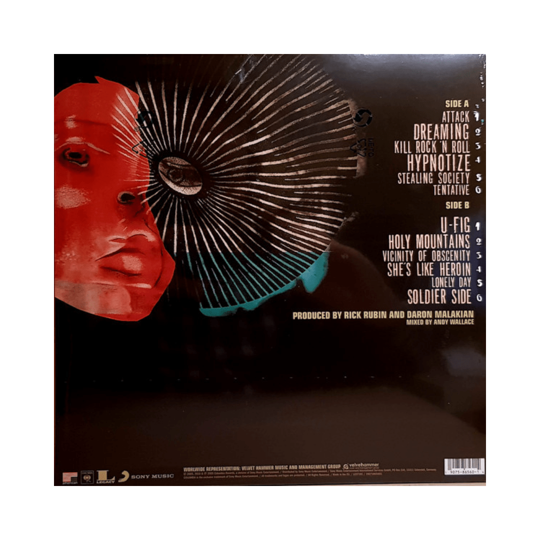 System Of A Down Hypnotize Vinilo2