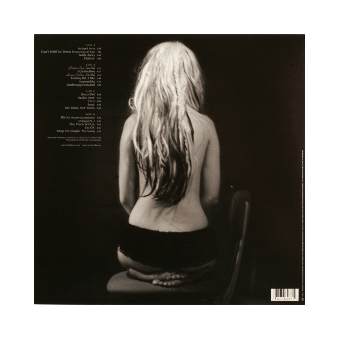 Christina Aguilera Stripped Vinilo2