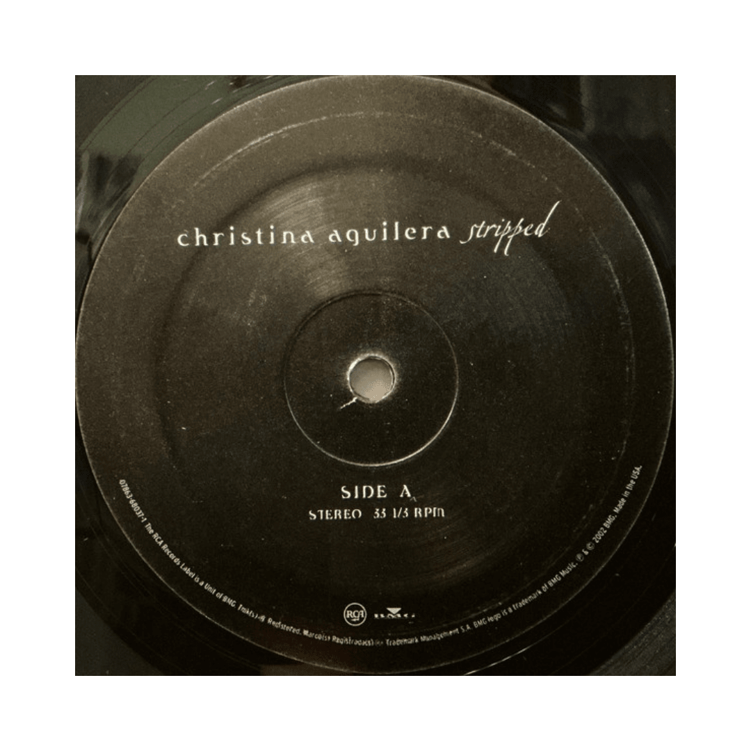 Christina Aguilera Stripped Vinilo3