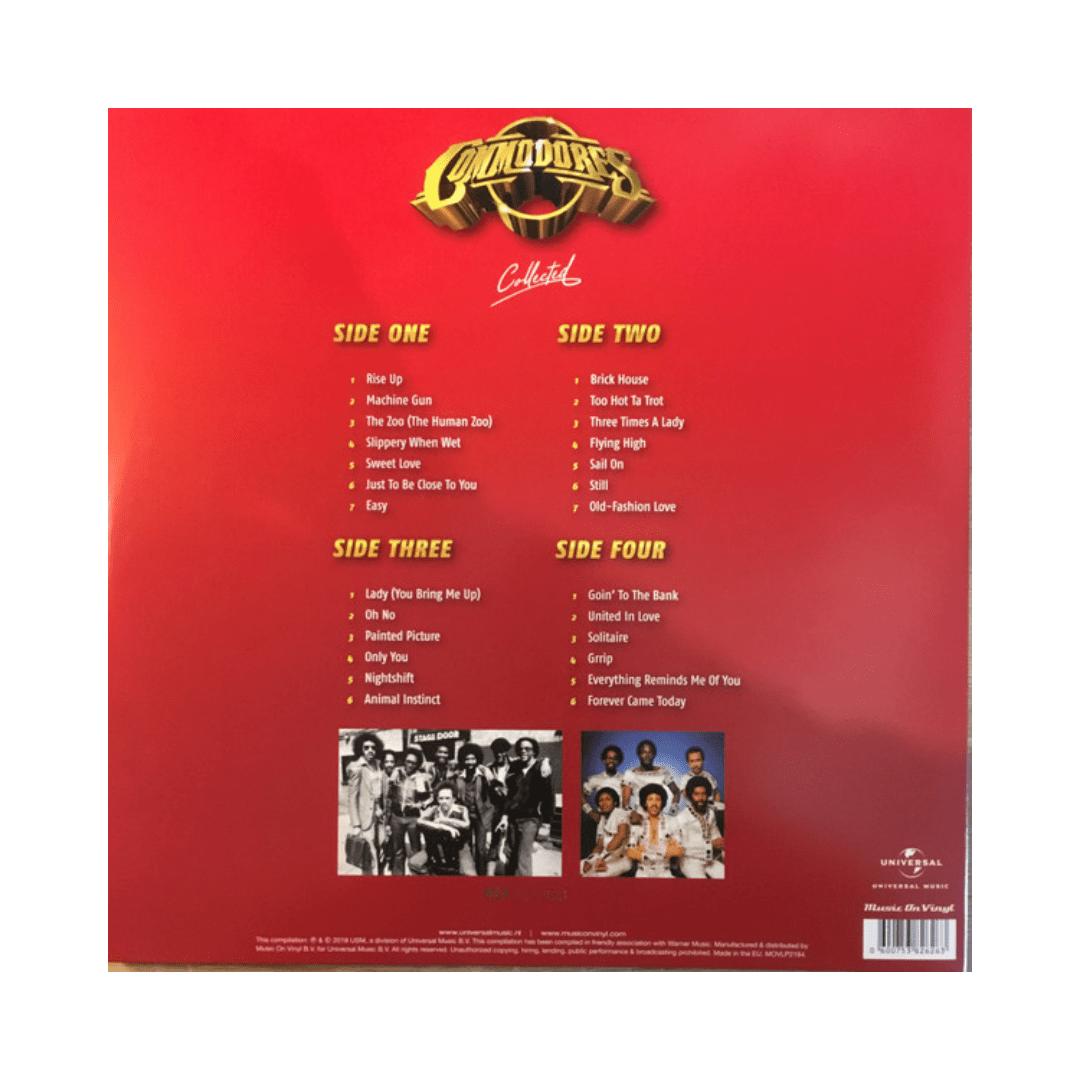 Commodores Collected Vinilo2