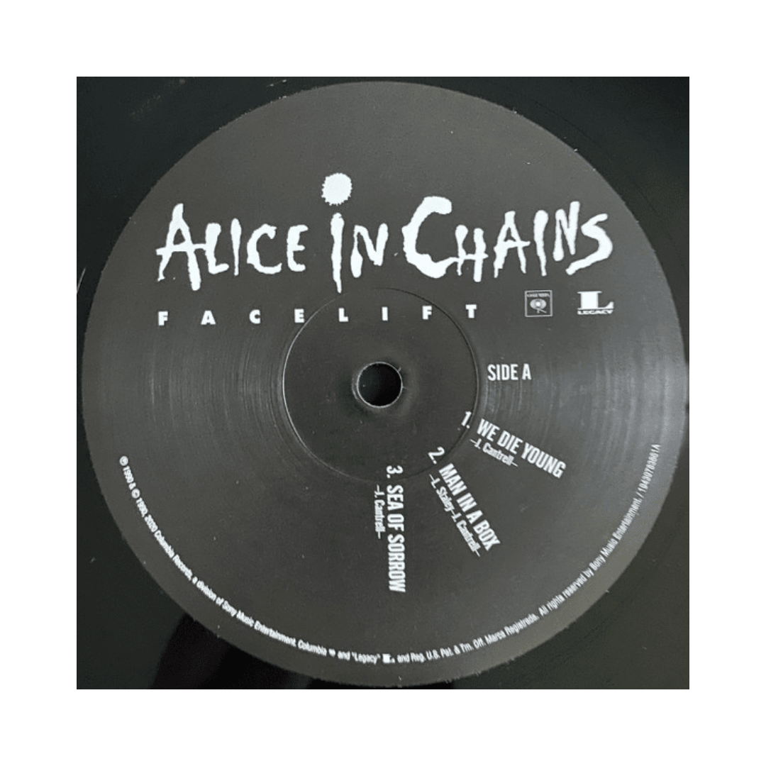 Alice In Chains Facelift Vinilo4