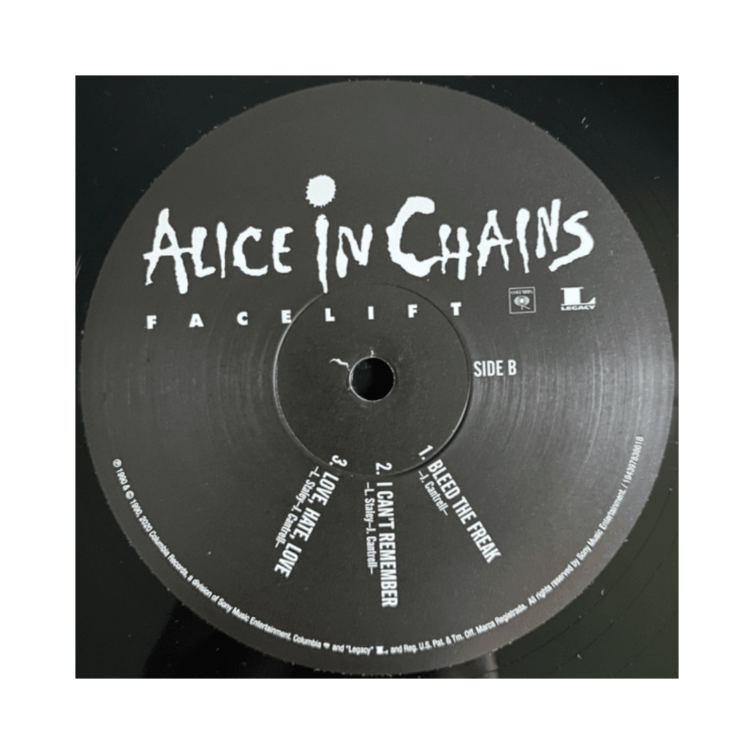 Alice In Chains Facelift Vinilo3
