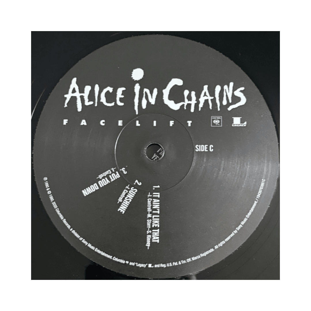Alice In Chains Facelift Vinilo5