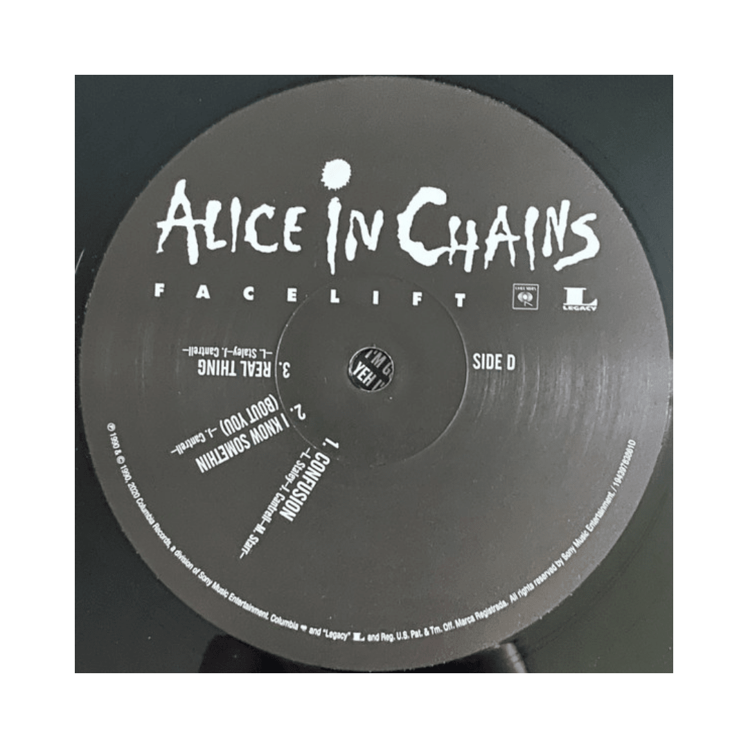Alice In Chains Facelift Vinilo6
