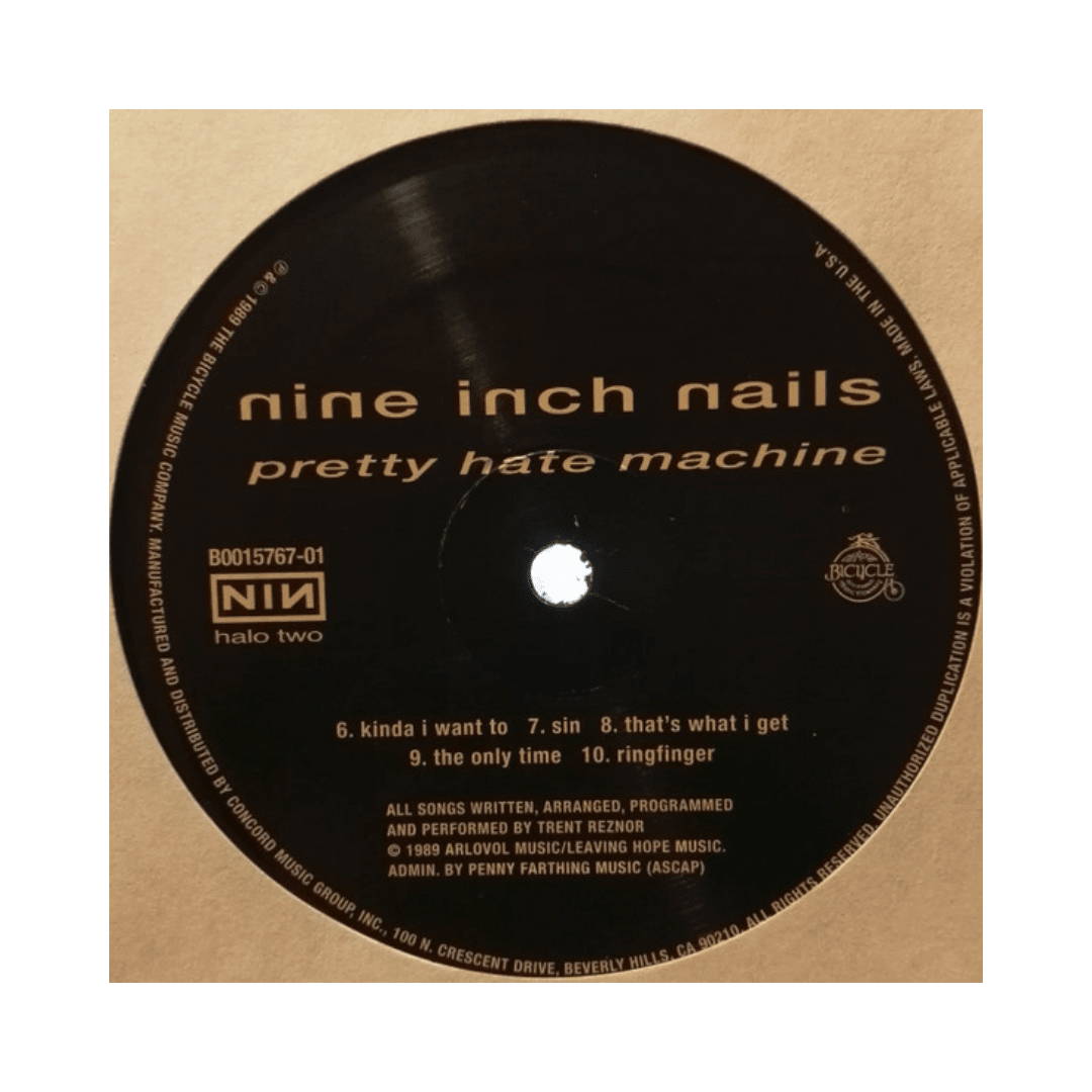 Nine Inch Nails Pretty Hate Machine Vinilo4
