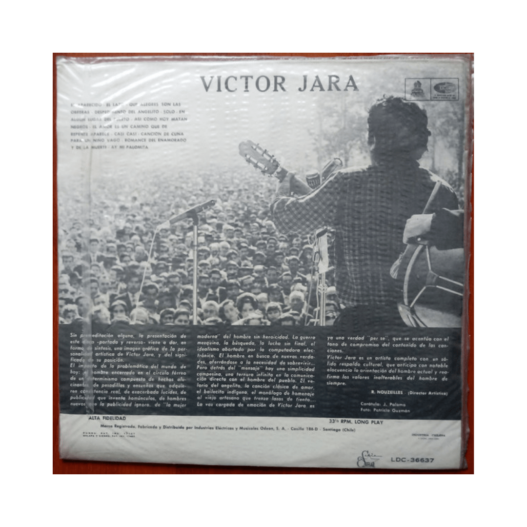 Víctor Jara Víctor Jara vinilo2