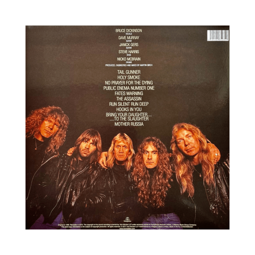 Iron Maiden No Prayer For The Dying Vinilo2
