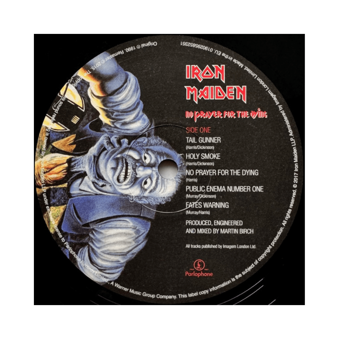 Vinilo Iron Maiden No Prayer For The Dying4