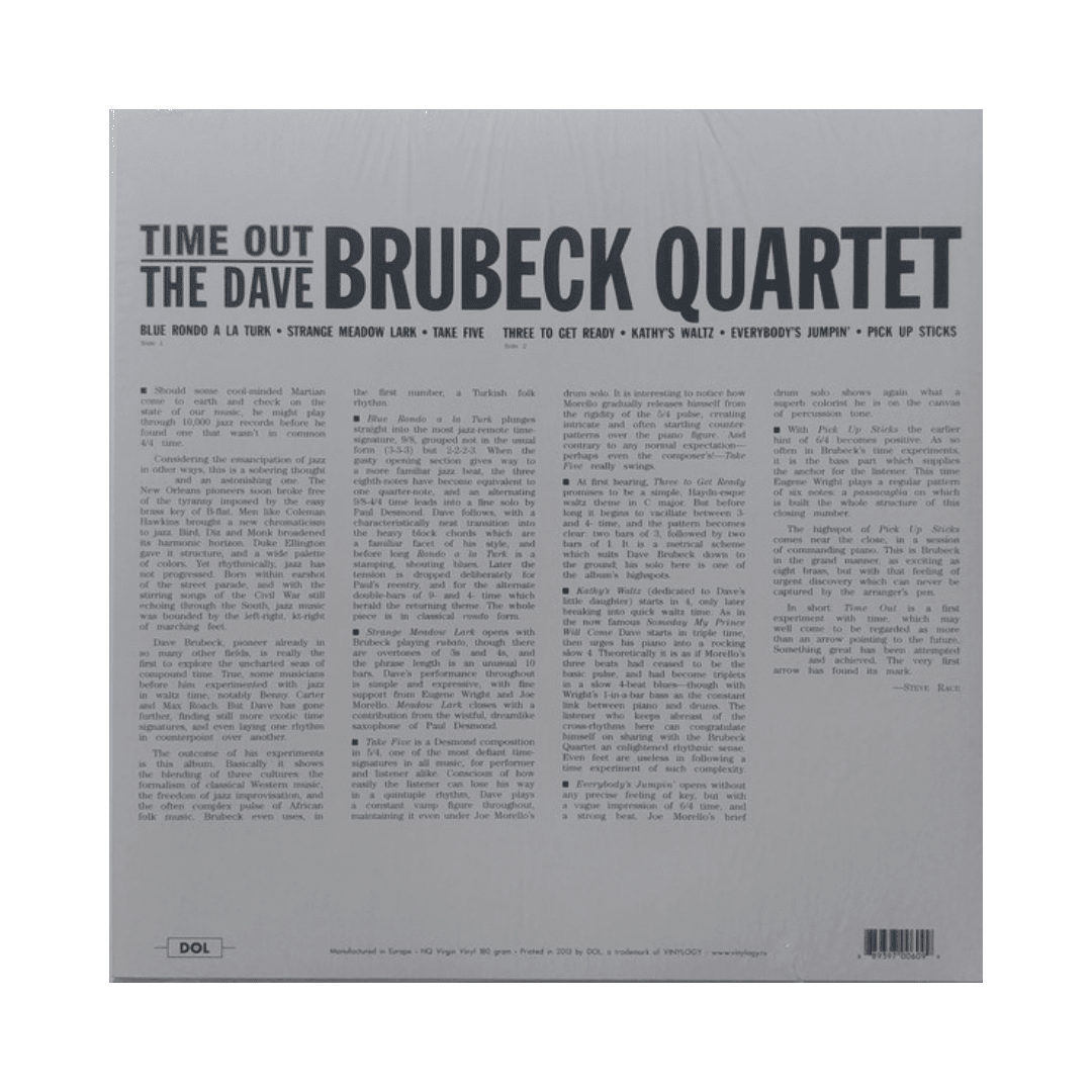 The Dave Brubeck Quartett time Out Vinilo2