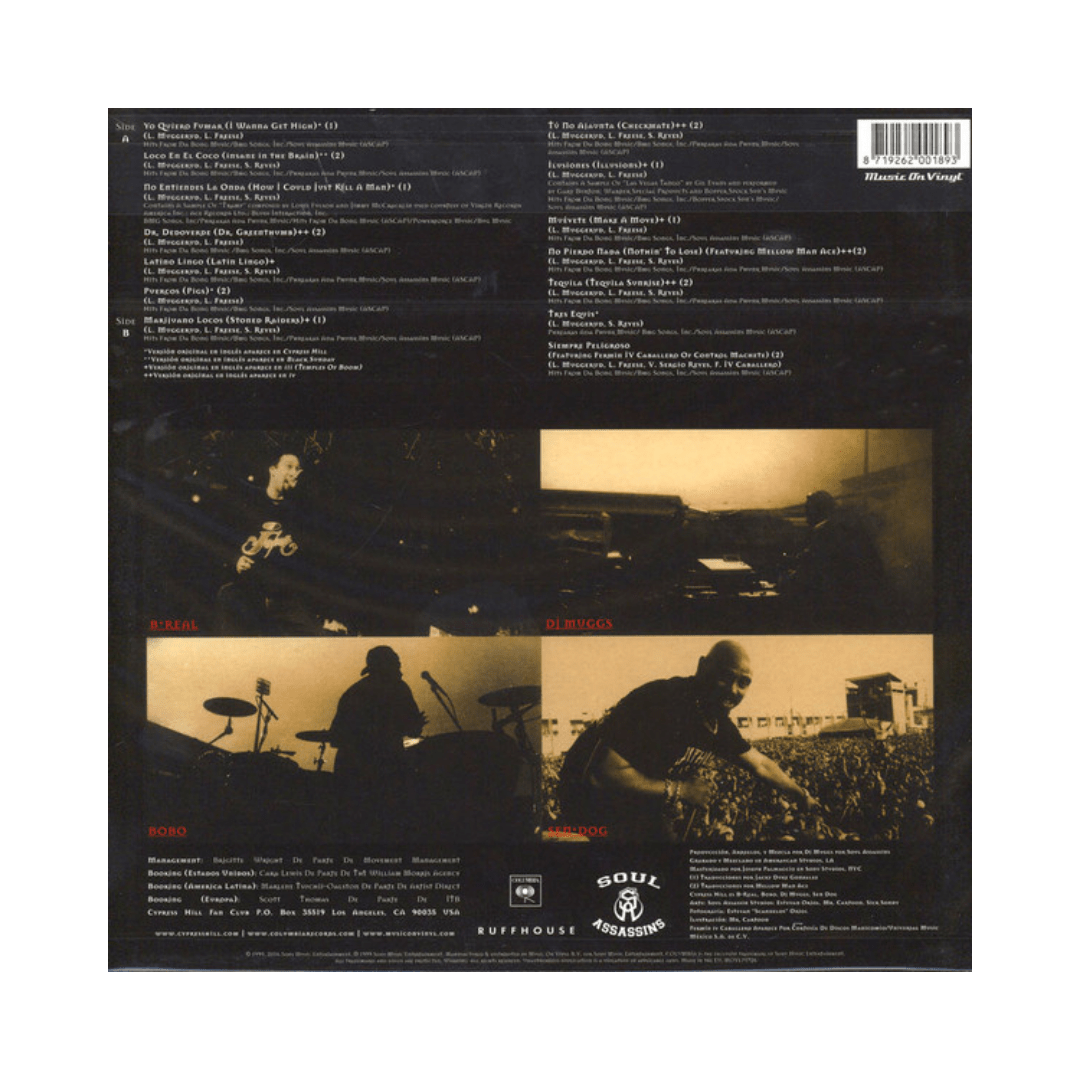 Cypress Hill Los Grandes Éxitos En Español Vinilo2