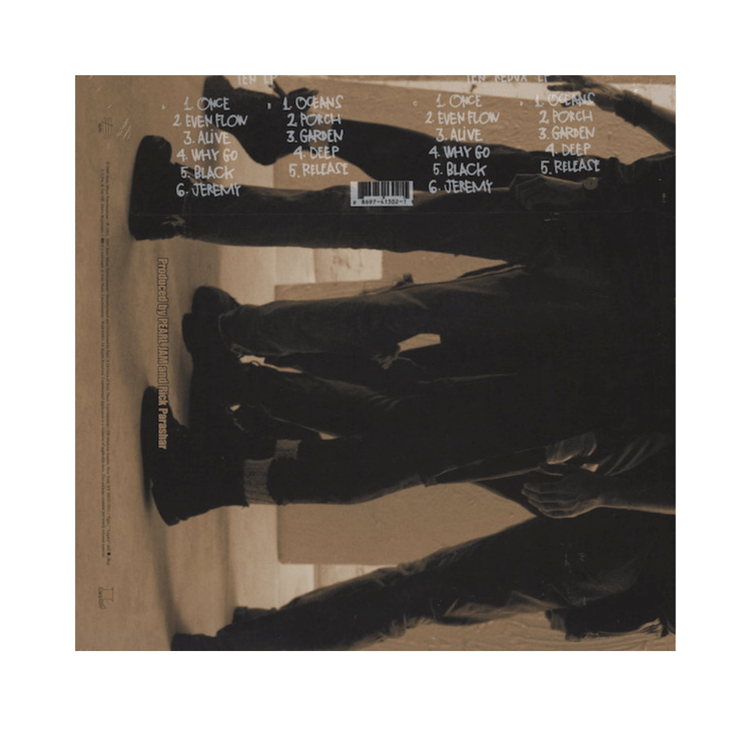 PEARL JAM TEN (2LP/180G/GATEFOLD) Vinilo3