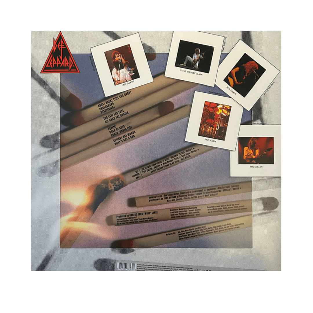 DEF LEPPARD PYROMANIA Vinilo2