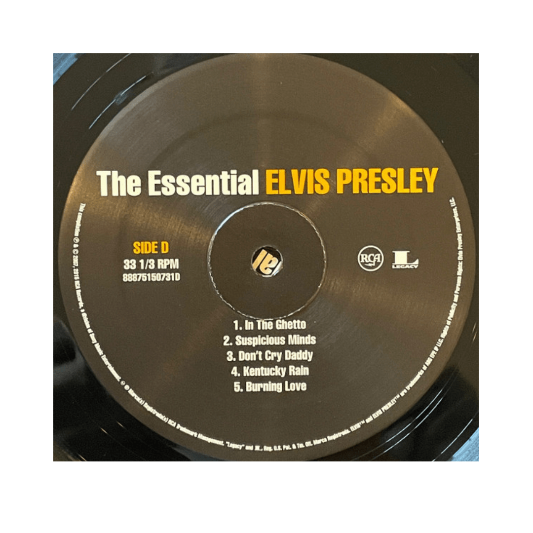 Elvis Presley The Essential Elvis Presley Vinilo7