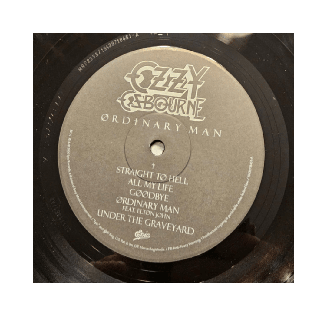 Ozzy Osbourne ordinary Man Vinilo4