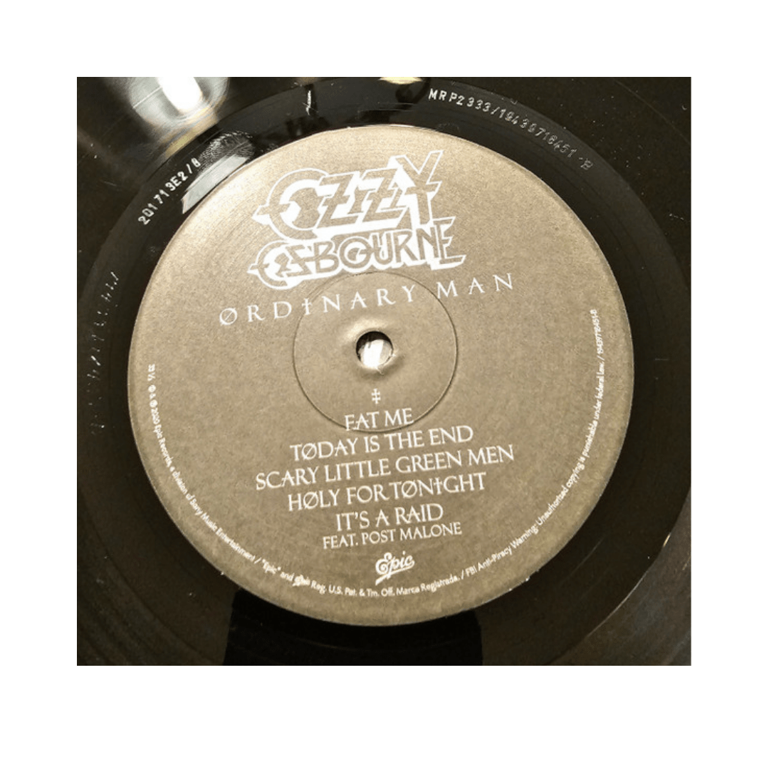 Ozzy Osbourne ordinary Man Vinilo5