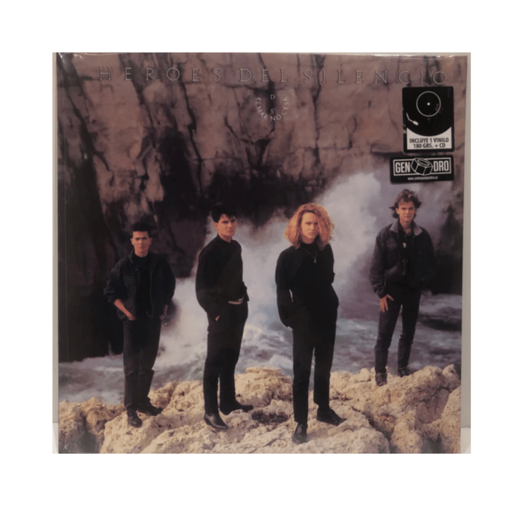 Vinilo Héroes Del Silencio El Mar No Cesa + Cd1