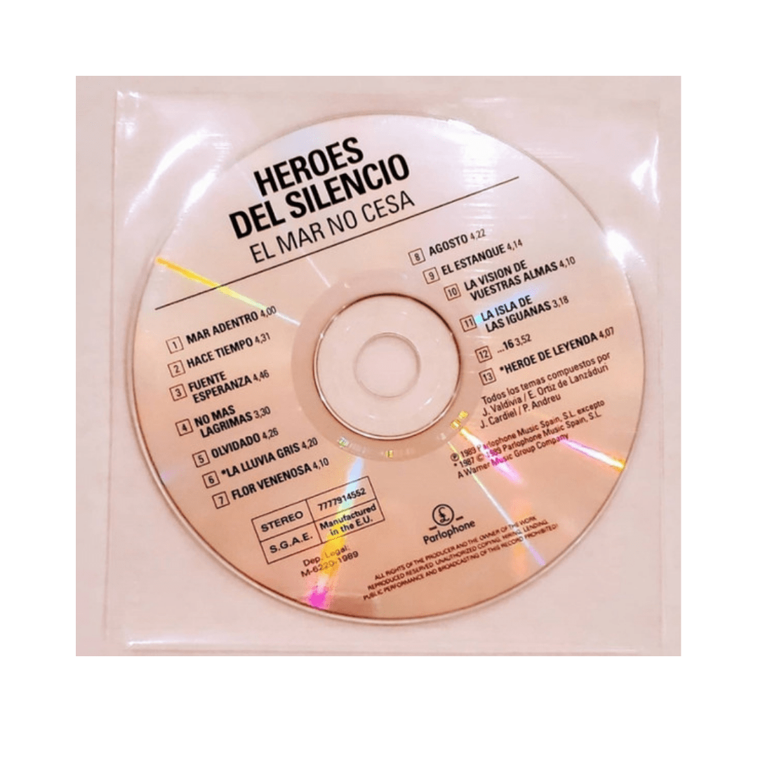 Vinilo Héroes Del Silencio El Mar No Cesa + Cd5