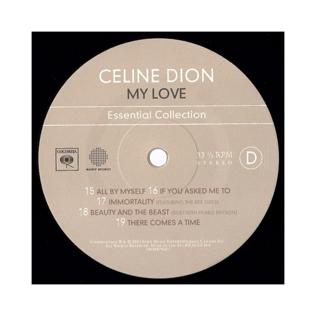 Celine Dion My Love Essential Collection Vinilo6
